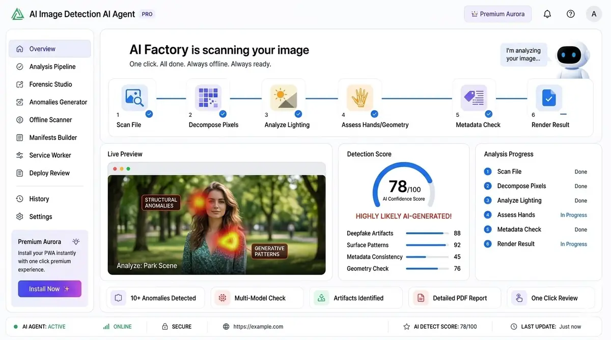 AI payroll calculator dashboard — example of the AI tool dashboard software